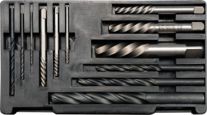 Wykrętaki i wiertła HSS YATO YT-0591 12szt