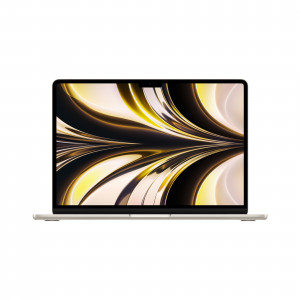 Apple 13-inch MacBook Air: Apple M2 chip with 8-core CPU and 10-core GPU, 512GB - Starlight