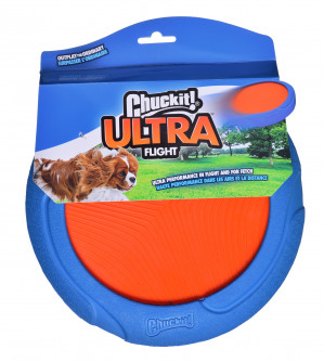 ChuckIt UltraFlight, frisbee dla psa 23cm
