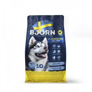 BJORN z jagnięciną - sucha karma dla psa - 10kg