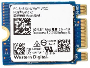 Dysk SSD WD SN520 128GB 2242 128GB PCI-E NVMe