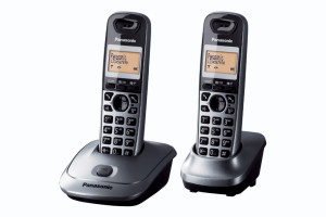 TELEFON PANASONIC KX-TG2512PDM - 2 SŁUCHAWKI