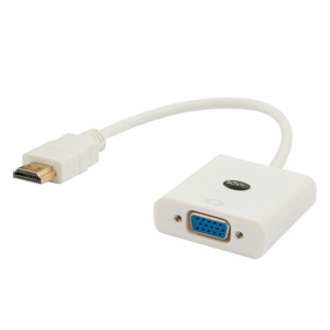 Adapter Video Savio CL-27 HDMI - VGA M-F