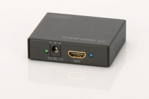DIGITUS Rozdzielacz/Splitter HDMI 4K UHD 3D, 2-portowy