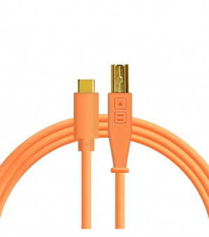 DJ TECHTOOLS - Chroma Cable USB-C- pomarańczowy