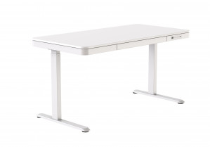 Biurko ACTIVEJET z elektryczną regulacją wysokości 140x70 ET119W-C biały