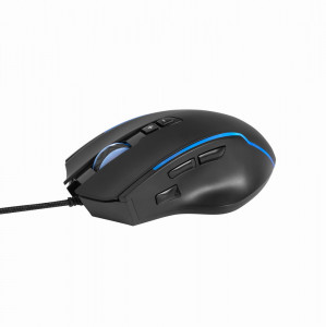 GEMBIRD GAMINGOWA MYSZ USB Z PODŚWIETLENIEM RGB