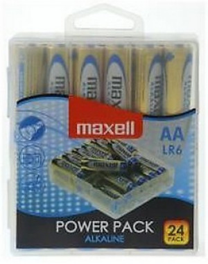 Bateria MAXELL alkaliczna LR6, VALUE BOX, 24 szt.