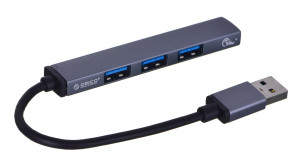 ORICO HUB USB-C 4X USB-A (3X2.0, 1X3.0) AH-A13-GY-B