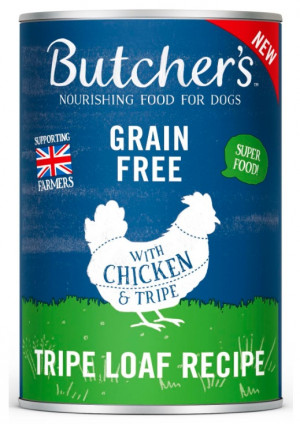 Butcher’s Original Tripe z kurczakiem i żwaczem pasztet 400g