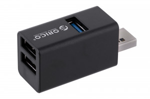 ORICO MINI HUB USB-A 3.1, 5GBPS, 3X USB-A, ALU