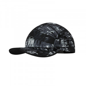 Sportowa Czapka z daszkiem BUFF® 5 PANEL GO CAP GLINE BLACK S/M