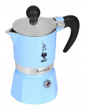 Bialetti kawiarka Rainbow 1tz błękitna