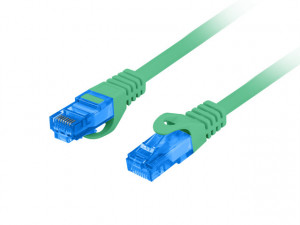 LANBERG PATCHCORD S/FTP KAT.6A 0.5M ZIELONY LSZH