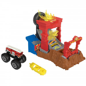 Hot Wheels MT Arena World Podstawowe wyzwanie Zestaw HNB90