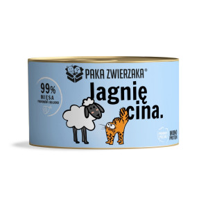 PAKA ZWIERZAKA Jagnięcina - mokra karma dla kota - 200g