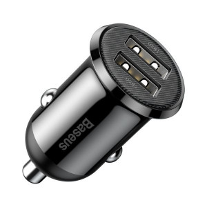 BASEUS ŁADOWARKA SAMOCHODOWA CCALLP-01 2XUSB 4.8A