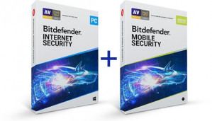 Bitdefender Internet Security+Mobile Security 1U/1Y