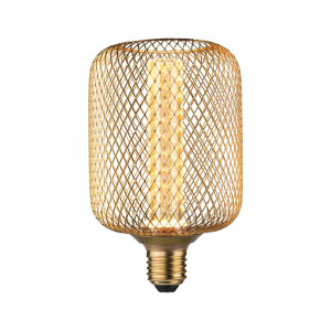 Źródło światła LED METALLIC GLOW ZYL mosiądz Spiral E27 3,5W 130lm 1800K 230V