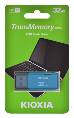 KIOXIA FlashDrive U202 Hayabusa 32GB Aqua