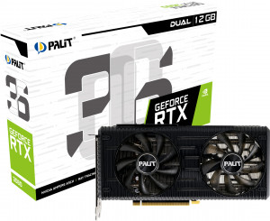 Karta graficzna PALIT RTX 3060 Dual 12GB GDDR6 192bit 3DP/HDMI