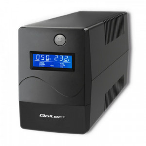 QOLTEC ZASILACZ AWARYJNY UPS 450VA | 240W | LCD