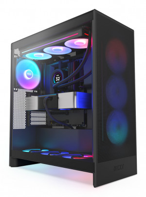 NZXT OBUDOWA H7 FLOW RGB MIDI TOWER CZARNA