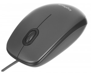 Mysz przewodowa Logitech optyczna M90 1000dpi czarna