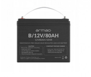 AKUMULATOR DO UPS 12V/80AH UNIWER. ARMAC B/12V/80AH
