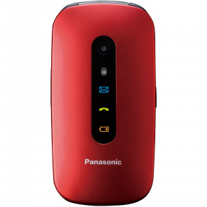 Telefon komórkowy Panasonic KX-TU456 Czerwony