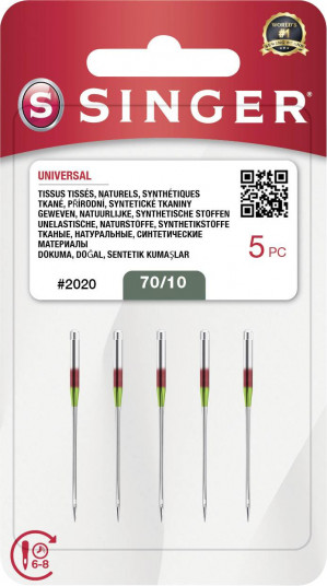 Igła SINGER N2020 -10/70 blister 5szt
