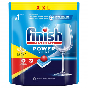 FINISH Tabletki do zmywarki Power All-in-1 72 Lemon