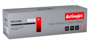 Activejet ATK-1140N Toner do drukarki Kyocera, Zamiennik Kyocera TK-1140; Supreme; 7200 stron; czarny.