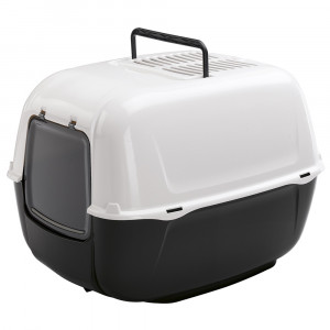 FERPLAST Prima czarny - kuweta dla kota - 39,5x52,5x38 cm