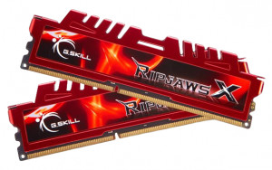 G.Skill RipjawsX Pamięć DDR3 8GB (2x4GB) 1600MHz CL9 1.5V XMP