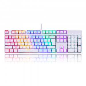 MOTOSPEED KLAWIATURA MECHANICZNA CK107 RAINBOW-BLU