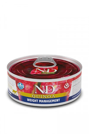 FARMINA N&D Cat Quinoa Weight Management Adult - mokra karma dla kota - 70 g