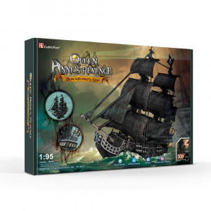 Cubic Fun Puzzle 3D Okręt Piracki Zemsta Królowej Anny