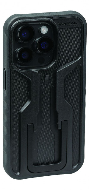 TOPEAK POKROWIEC RIDECASE FOR iPHONE 15 PRO BLACK/GRAY