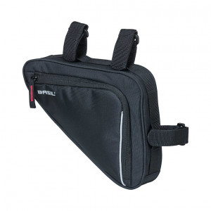 Torba rowerowa BASIL SPORT Design triangle frame bag, 1.7L, black