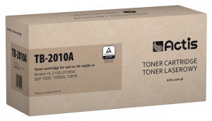 Toner Actis TB-2010A do drukarki Brother, Zamiennik Brother TN-2010; Standard; 1000 stron; czarny.