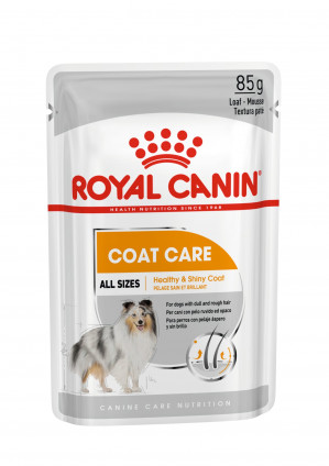 ROYAL CANIN CCN Coat Care Loaf - mokra karma w formie pasztetu dla dorosłych psów - 12x 85g