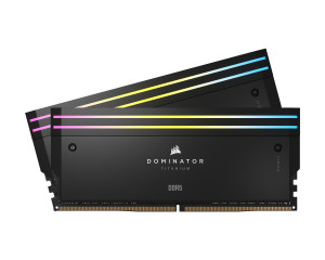 Pamięć DDR5 Corsair DOMINATOR TITANIUM RGB 96GB (2x48 GB) 6600 MT/s CL32 Intel XMP