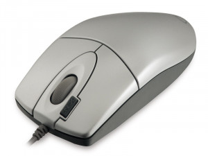 Mysz A4-Tech EVO Opto Ecco 620D srebrna, USB