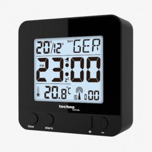 Budzik cyfrowy TECHNOLINE WT235B AIR Home Black