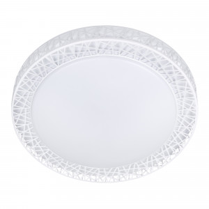 Nowoczesny plafon sufitowy LED Activejet DOLCE Biały 24W