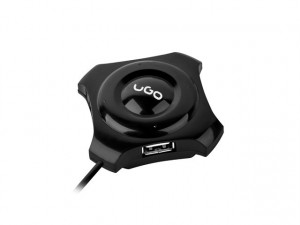 UGO HUB USB 2.0 MAIPO HU50 4 PORTY + PORT DC