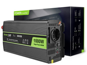 GREEN CELL PRZETWORNICA INV09 12V-230V 1000W/2000W