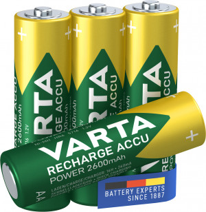 VARTA AKUMULATOR HR6/AA 2600MAH READY2USE 4 SZT.