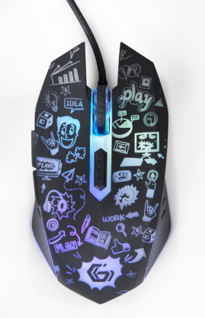 GEMBIRD MYSZ MUS-6B-GRAFIX-01 OPTYCZNA LED 3600DPI